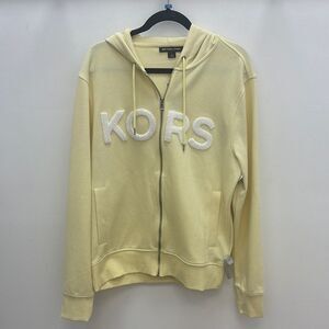 NWT Michael Kors Light Yellow Hoodie